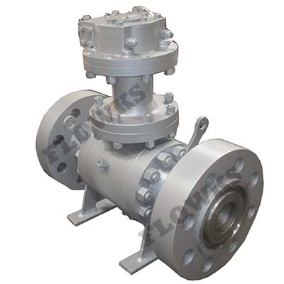 6"X4"-2500LB trunnion ball valve